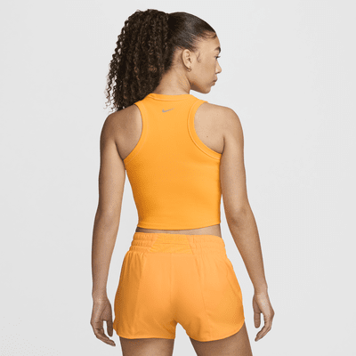 Camiseta de tirantes Dri-FIT cropped para mujer Nike One Fitted