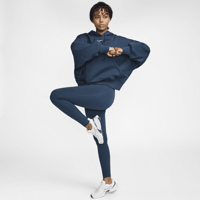 Nike Universa 7/8-Leggings mit Taschen, mittlerem Halt und hohem Bund für Damen