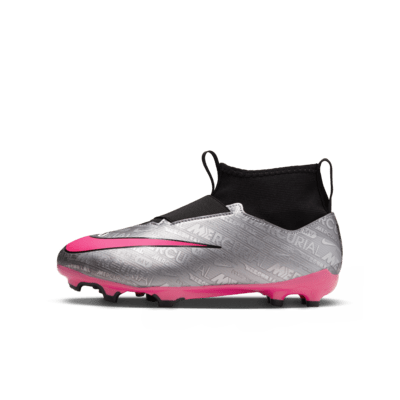 Nike Jr. Zoom Mercurial Superfly 9 Academy XXV voetbalschoenen voor kleuters/kids (meerdere ondergronden). NL
