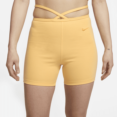 high waisted biker shorts nike