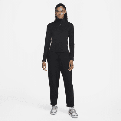 Nike Sportswear Phoenix Fleece Jogger de talle alto curvo de 7/8 - Mujer