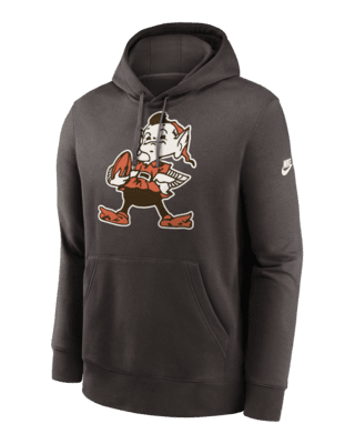 Мужское худи Cleveland Browns Rewind Club Logo Men’s Nike NFL Pullover Hoodie