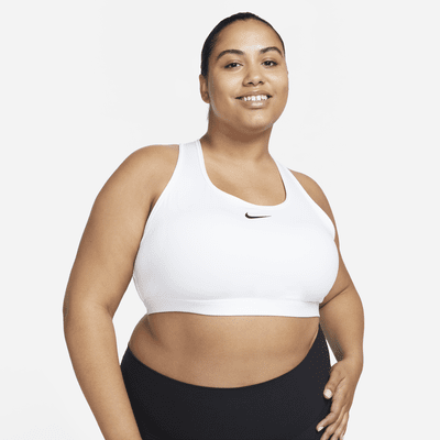 Nike Swoosh Medium Support Women's Padded Sports Bra (Plus Size)