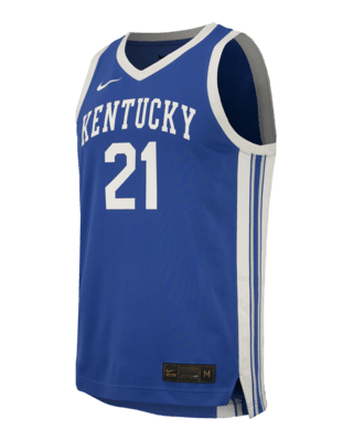 Мужские джерси D.J. Wagner Kentucky Nike College Basketball Replica Jersey для баскетбола