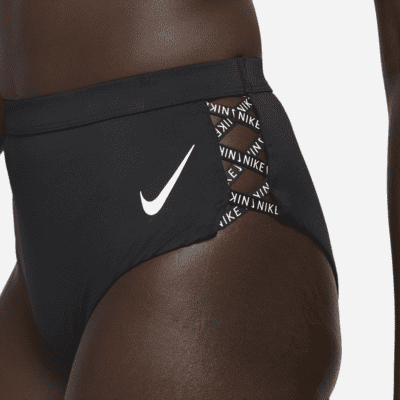Parte de abajo de bikini de cintura alta Nike Sneakerkini para mujer