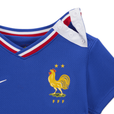 FFF 2024/25 Stadium Home Baby/Toddler Nike Football Replica 3-Piece Kit