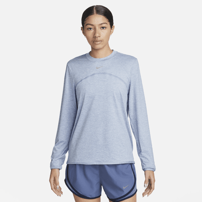 Women's Nike Swift Element Crew Top EXT - Violet Dust – Gazelle Sports