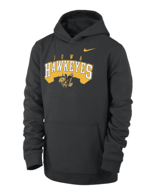 Подростковое худи Iowa Club Fleece Big Kids' (Boys') Nike College Pullover Hoodie