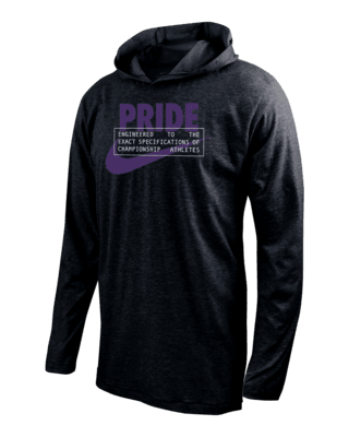 Мужская футболка Orlando Pride Nike Soccer Long-Sleeve Hooded