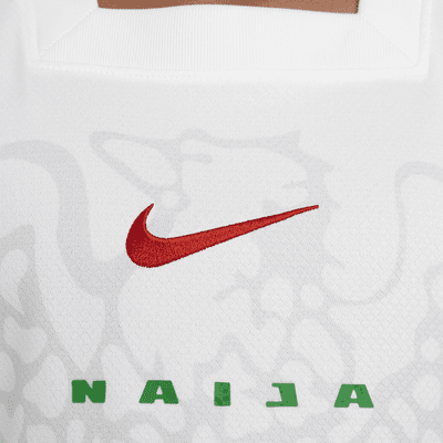 Camisola de futebol de réplica Nike Dri-FIT do equipamento principal Stadium Nigéria 2024 para homem