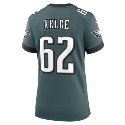 Jersey de la NFL Nike Game para mujer Jason Kelce Philadelphia Eagles