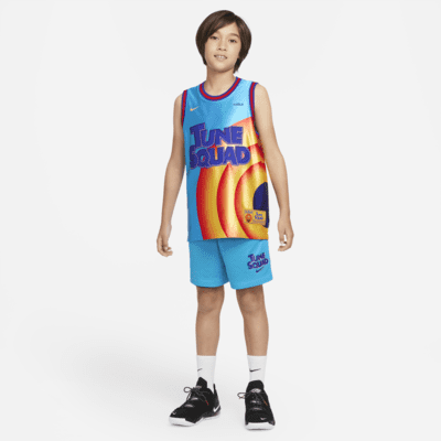  Nike Dri-FIT x Space Jam: A New Legacy - Camiseta de baloncesto  para niños grandes, Furia Azul Claro/Concord-universidad Oro : Deportes y  Actividades al Aire Libre