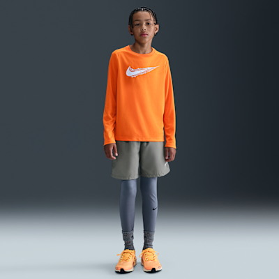 Nike Multi Big Kids' (Boys') Dri-FIT Long-Sleeve Top
