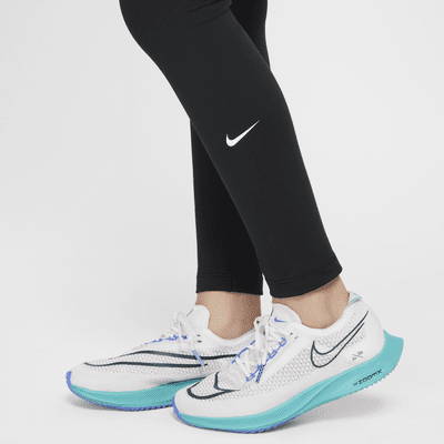 Nike One Dri-FIT-Leggings mit hohem Taillenbund für ältere Kinder (Mädchen)