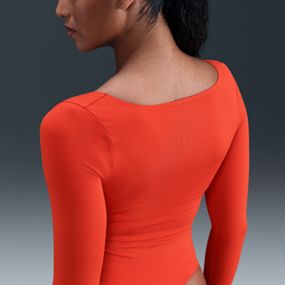 Nike Form Women's Long-Sleeve Bodysuit