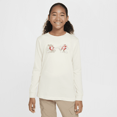 Nike Sportswear Older Kids' Long-Sleeve T-Shirt