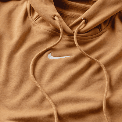 เสื้อมีฮู้ดผ้าเฟรนช์เทรีขนาดโอเวอร์ไซส์แบบสวมผู้หญิง Nike Sportswear Phoenix Fleece