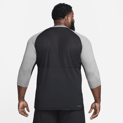 Nike Dri-FIT Men's 3/4-Length Sleeve Baseball Top