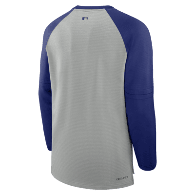 Los Angeles Dodgers Authentic Collection Game Time Men's Nike Breathe MLB Long-Sleeve T-Shirt