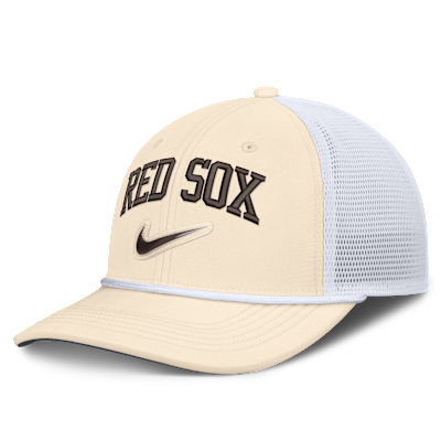 Boston Red Sox Rise Men's Nike Dri-FIT MLB Trucker Adjustable Hat from Nike - $36