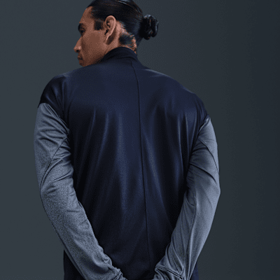 Maskinstrikket Paris Saint-Germain Strike Nike Dri-FIT-fodboldtracksuit til mænd