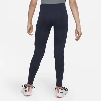 Nike Dri-FIT One Older Kids' (Girls') Leggings