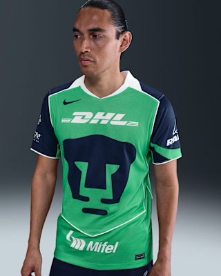 Мужские джерси Pumas UNAM 2025/26 Stadium Third Nike Dri-FIT Total 90 Soccer Replica Jersey