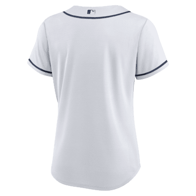 Nike Youth Tampa Bay Rays Randy Arozarena #56 White Replica Baseball Jersey