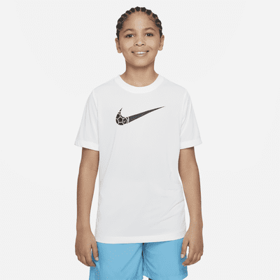 Playera para niños talla grande Nike Dri-FIT. Nike.com