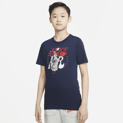 Playera para niño talla grande Nike Sportswear