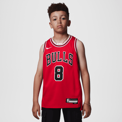 Dres Nike NBA Chicago Bulls 2023/24 Icon Edition pro větší děti