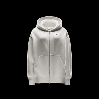 Hoodie folgado com fecho completo Nike Sportswear Phoenix Fleece para mulher