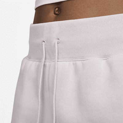 Nike Sportswear Phoenix Fleece damesshorts met ruimvallende pasvorm en hoge taille