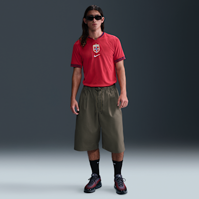 Norwegen 2025 Stadium Home (Frauenteam) Nike Dri-FIT Replika-Fußballtrikot (Herren)