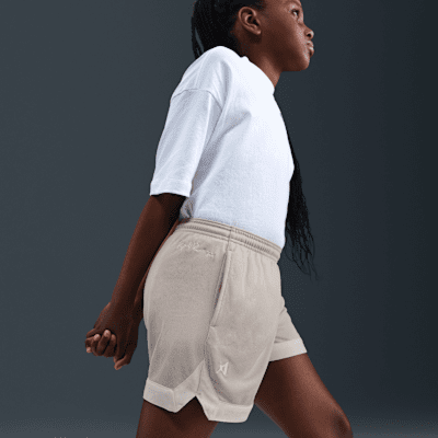 Shorts de básquetbol Dri-FIT para niños talla grande A'ja Wilson