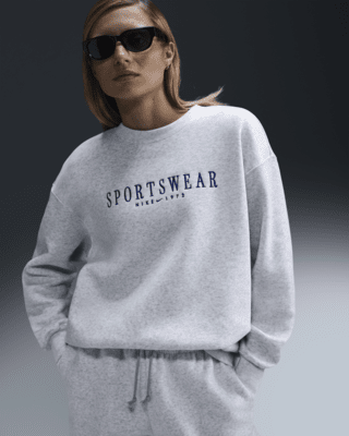 Женский свитшот Nike Sportswear Phoenix Fleece Oversized Crew-Neck