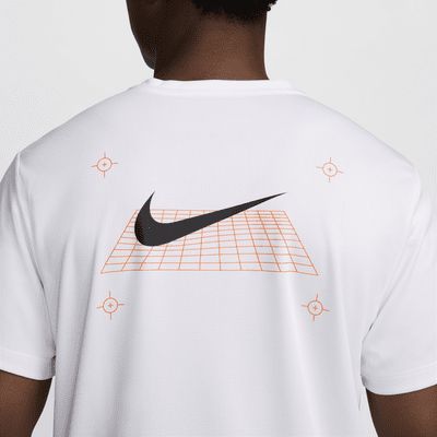 Nike Miler Camiseta de running de manga corta con estampado - Hombre