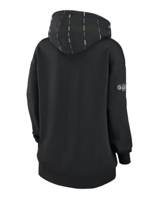 Nike Las Vegas Raiders Black Crucial Catch Sideline Performance Pullover  Hoodie - Dingeas