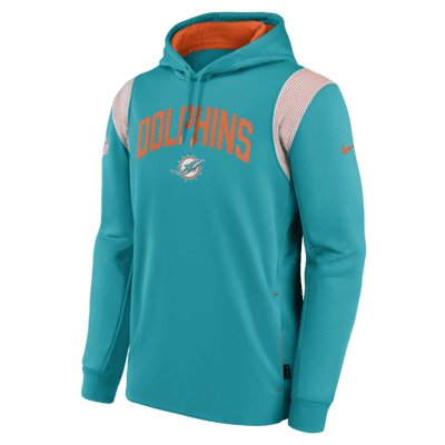 Nike Therma Athletic Stack (NFL Miami Dolphins) Men's Pullover Hoodie ...