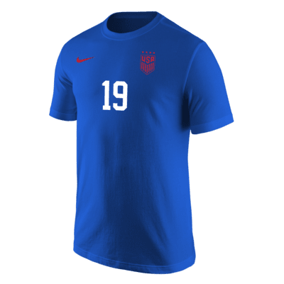 Playera de fútbol Nike para hombre Crystal Dunn USWNT