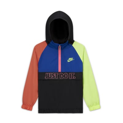 nike anorak hooded jacket