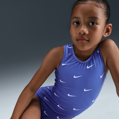 Nike Gymnastics Nike Repeat Swoosh Leotard