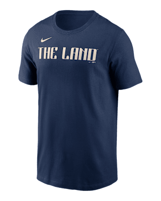 Мужская футболка Cleveland Guardians City Connect Wordmark Nike MLB