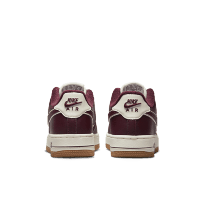 Nike Men Air Force 1 '07 Lv8 (sail / night maroon-gum med brown)