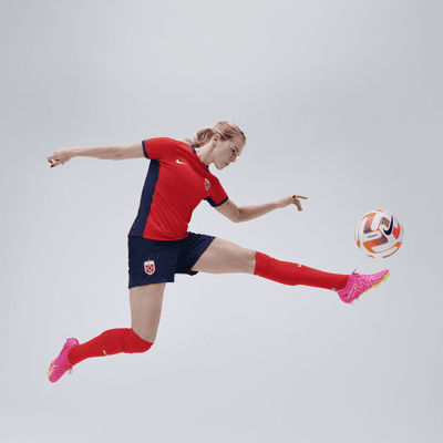 Jersey de fútbol Nike Dri-FIT de Noruega local 2023 Stadium para mujer