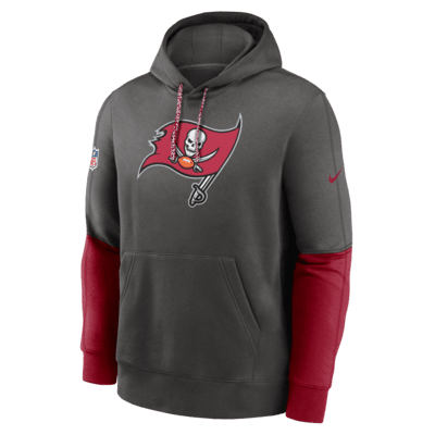 Tampa Bay Buccaneers Sideline Team Issue Club Men's Nike NFL Pullover Hoodie