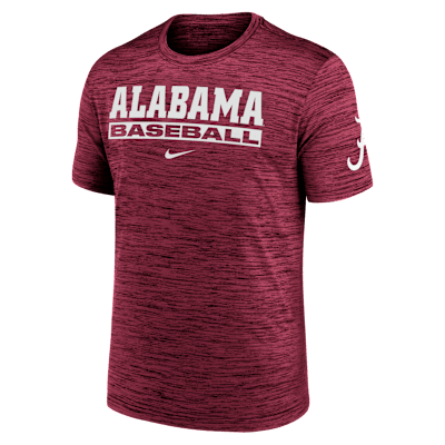 Alabama Crimson Tide Velocity Baseball Wordmark Stack