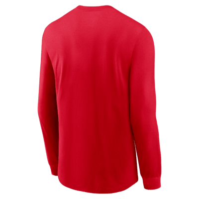 Arizona Wildcats Basketball Icon Men's Nike College Long-Sleeve T-Shirt