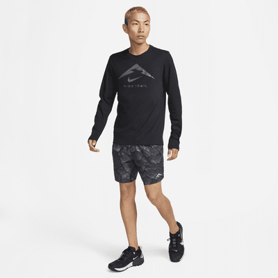 ナイキ Dri-FIT メンズ ロングスリーブ トレイル ランニング Tシャツ