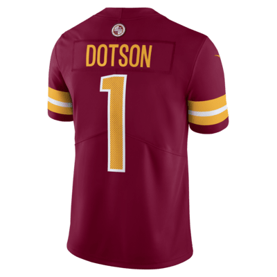 Jersey de fútbol americano Nike Dri-FIT de la NFL Limited para hombre Jahan Dotson Washington Commanders